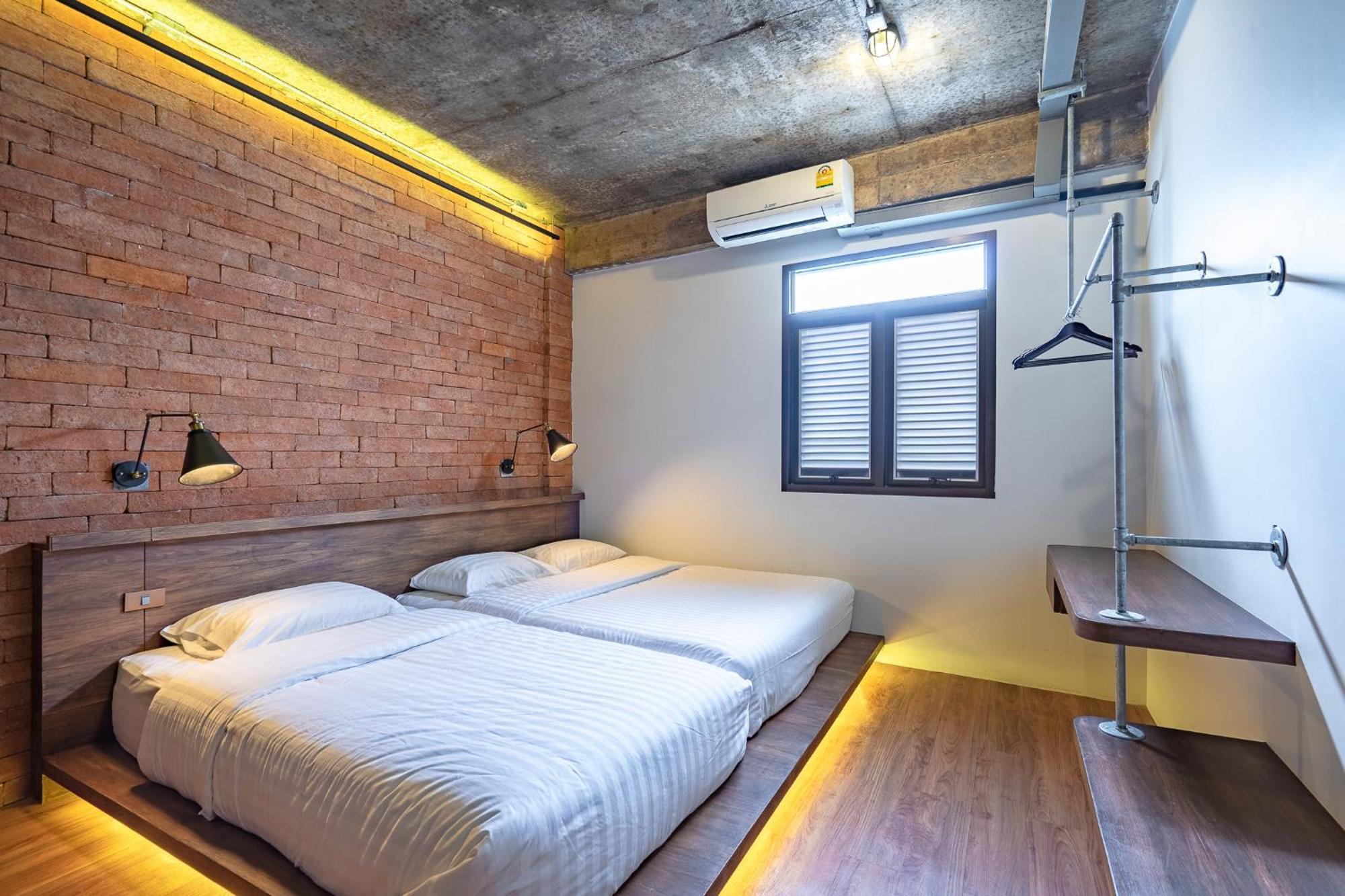 Siam Plug In Hostel Bangkok Rum bild